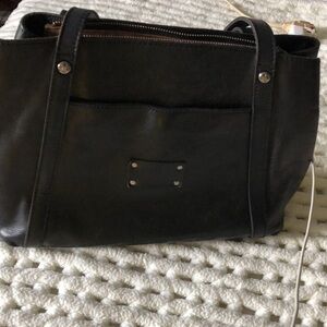 Patricia Nash stunning tote/shoulderbag. Large 13x11, vintage. Leather,sift.EUC